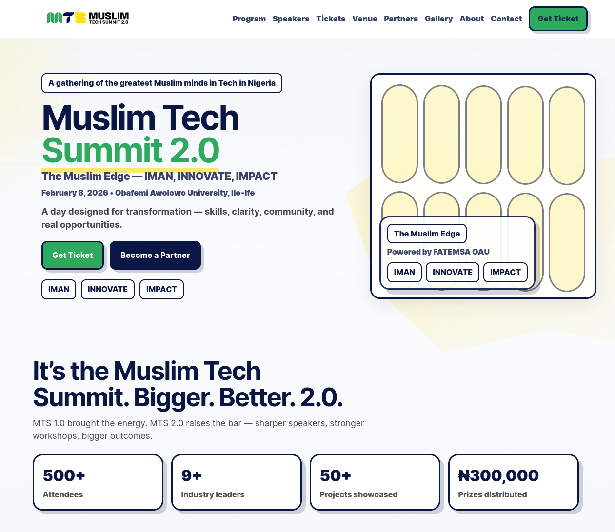 The Muslim Tech Summit 2.0 | Hilaq